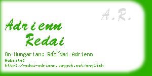 adrienn redai business card